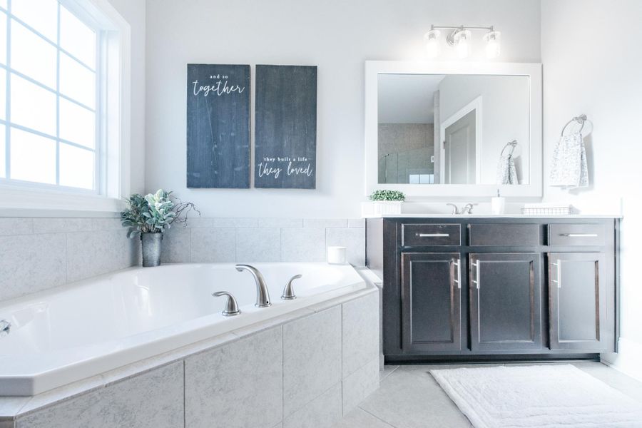 Representative furnished interior of a home built from the Helmsley by Bill Clark Homes in The Sanctuary at Sunset Beach, Sunset Beach (Image 114). Representative furnished interior of a home built from the Helmsley by Bill Clark Homes in The Sanctuary at Sunset Beach, Sunset Beach (Image 114).