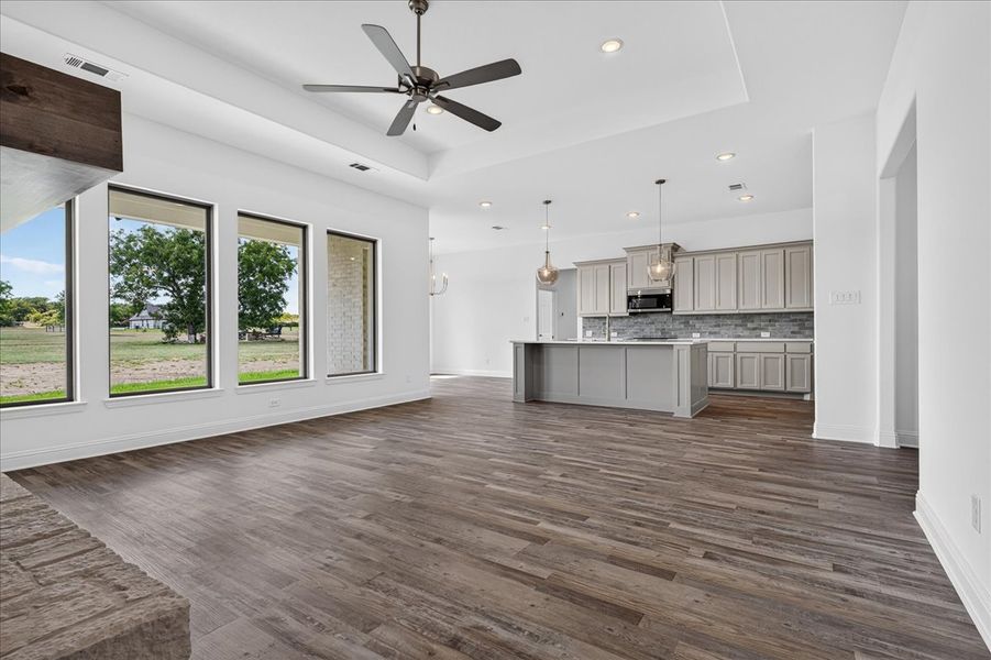 Spacious, unfurnished interior of a new home in Taylor Ranch, Springtown (Image 35).