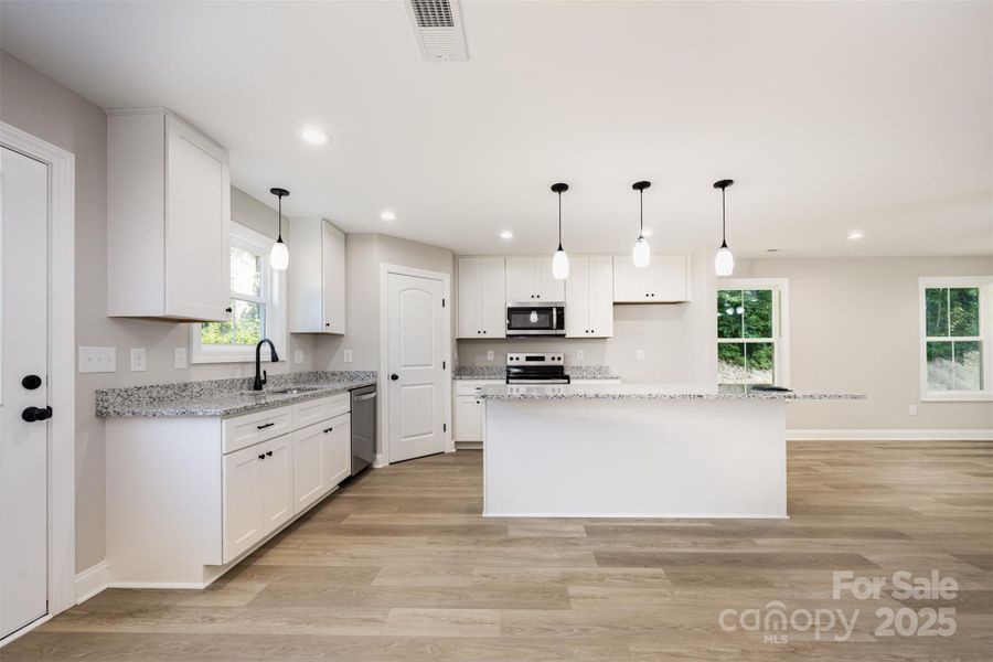 Furnished interior view inside a new home in , Kannapolis (Image 4).