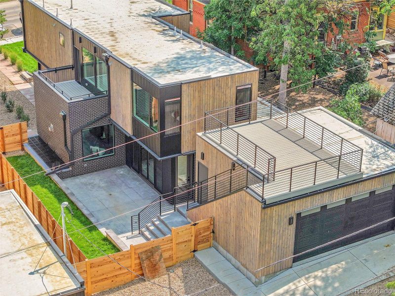 Front exterior of a new home in , Boulder, CO, highlighting curb appeal (Image 27).