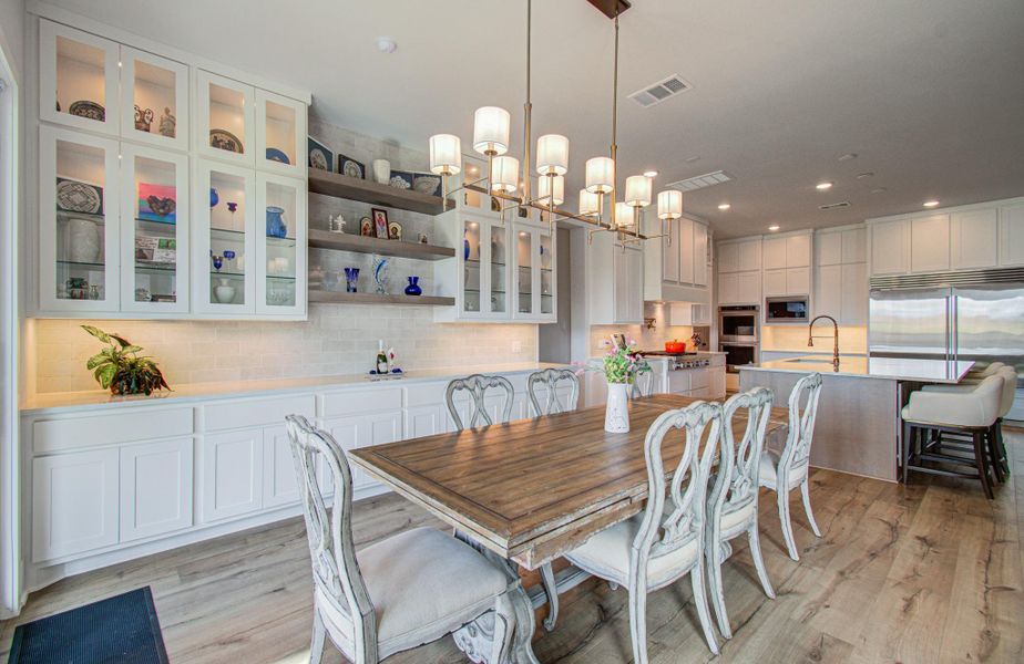 Furnished interior view inside a new home in , Manvel (Image 10).