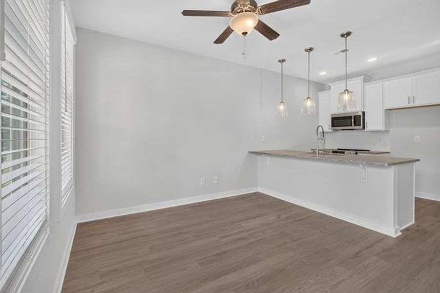 Spacious, unfurnished interior of a new home in The Cottages at East Lanier, Fayetteville (Image 33).