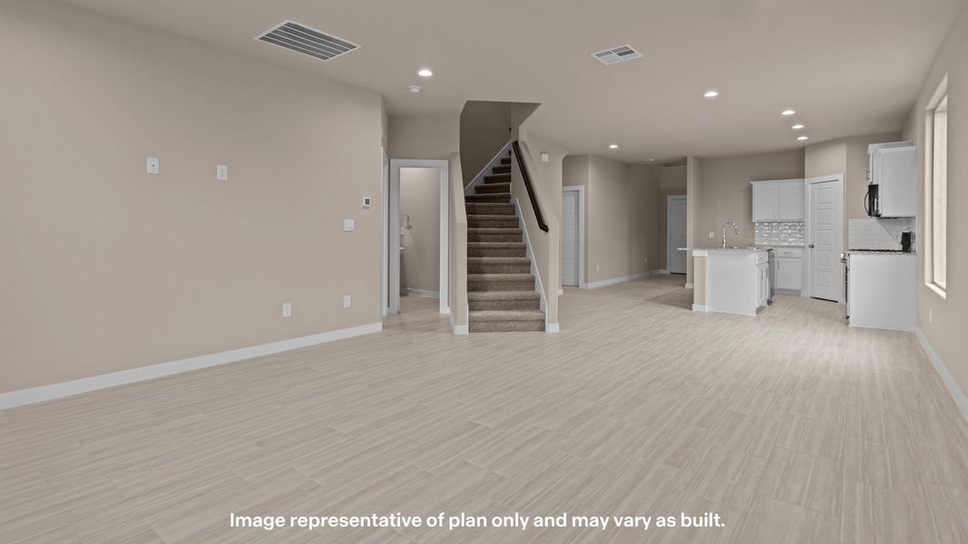 Spacious, unfurnished interior of a new home in Homestead at Parks Bell Ranch, Odessa (Image 12). Spacious, unfurnished interior of a new home in Homestead at Parks Bell Ranch, Odessa (Image 12).