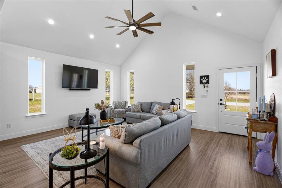 Furnished interior view inside a new home in , Chico (Image 8).