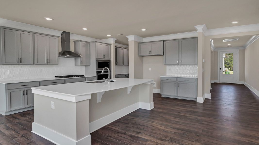 Furnished interior view inside a new home in Livingston Woods, Irmo (Image 7). Furnished interior view inside a new home in Livingston Woods, Irmo (Image 7).
