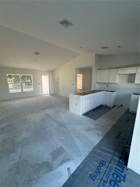 In-progress construction of a new home in , Dunnellon, FL (Image 3).