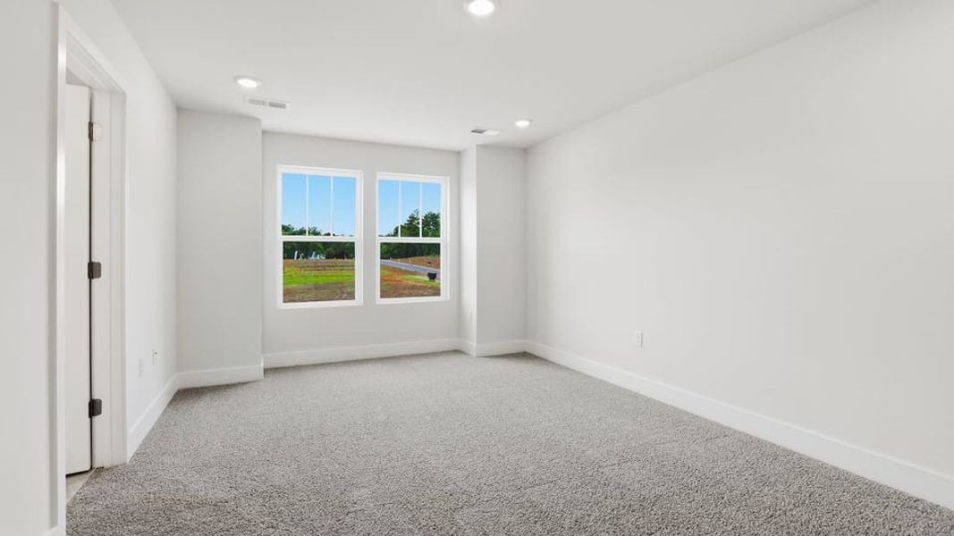 Spacious, unfurnished interior of a new home in Ken's Crossing, Moore (Image 26). Spacious, unfurnished interior of a new home in Ken's Crossing, Moore (Image 26).
