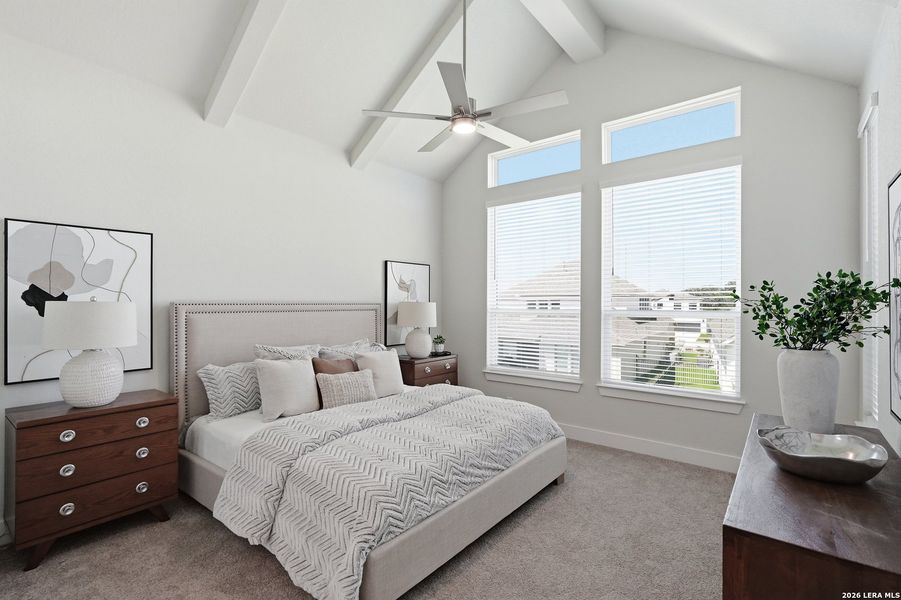 Furnished interior view inside a new home in Esperanza 50's, Boerne (Image 33).