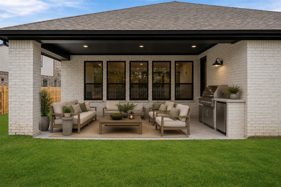 Patio - Virtually Staged