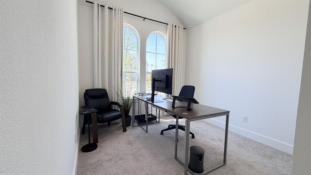 Furnished interior view inside a new home in Cottages of Celina, Celina (Image 10).