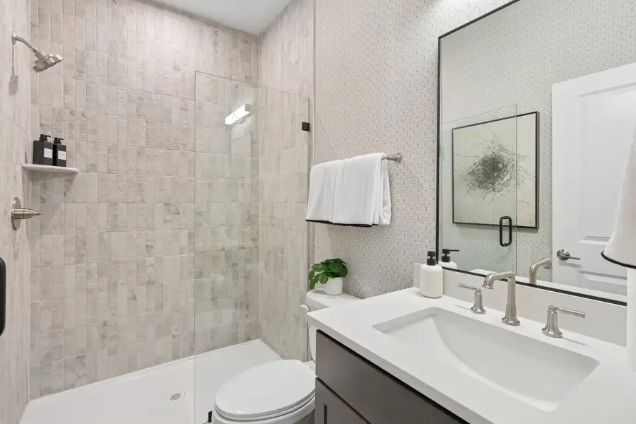 Furnished interior view inside a new home in Twinleaf Townes, Chapel Hill (Image 11).