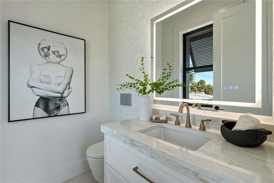 Close-up of interior finishes inside a home in , Indian Rocks Beach (Image 19).