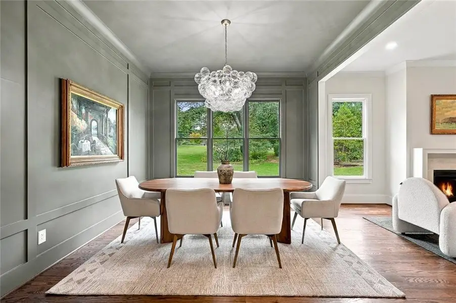 Furnished interior view inside a new home in , Smyrna (Image 22).