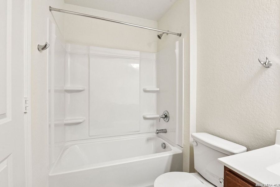 Furnished interior view inside a new home in Woodside Farms, Seguin (Image 16).