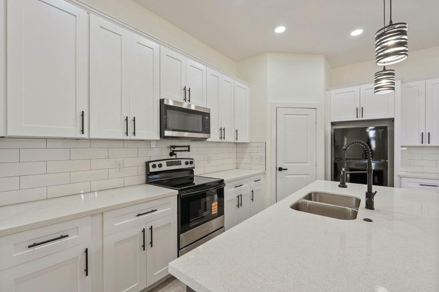 Furnished interior view inside a new home in , Willis (Image 4). Furnished interior view inside a new home in , Willis (Image 4).