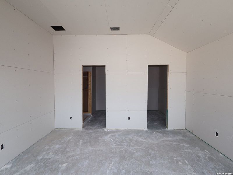 In-progress construction of a new home in Meadows at Clear Springs, New Braunfels, TX (Image 16). In-progress construction of a new home in Meadows at Clear Springs, New Braunfels, TX (Image 16).