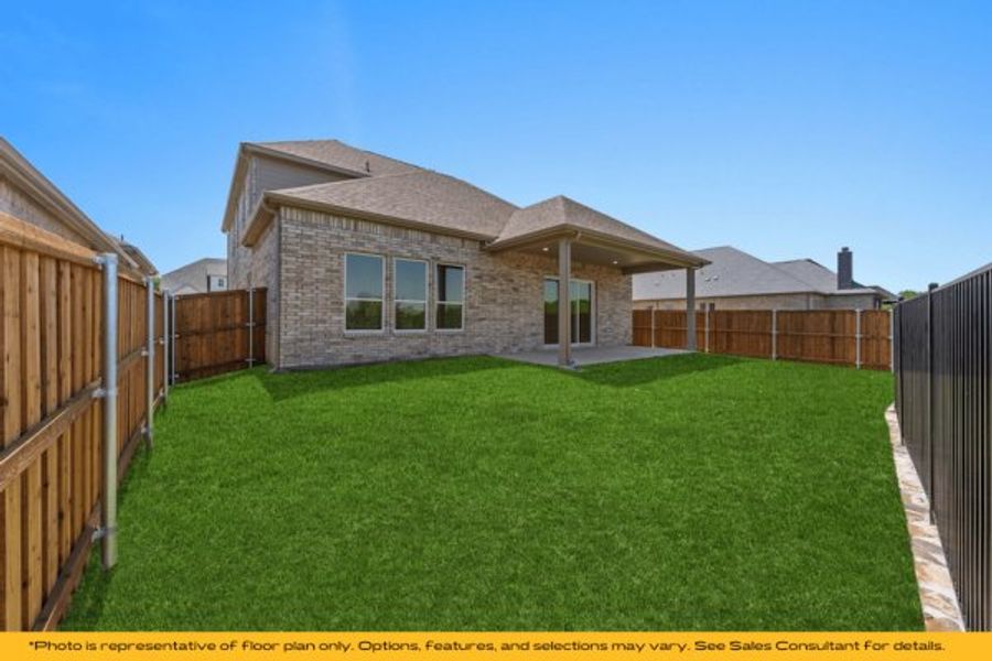 Representative exterior details of a home built from the The Rio by Stonefield Homes in The Highlands, Rockwall (Image 32).
