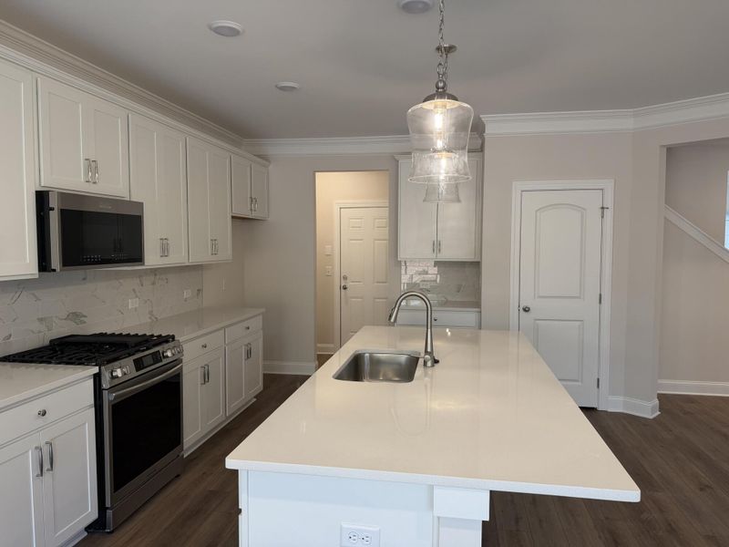 Furnished interior view inside a new home in Villas at Dawsonville Townhomes, Dawsonville (Image 4).