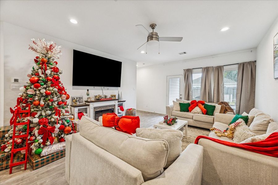Furnished interior view inside a new home in Enclave at Dobbin, Magnolia (Image 7).