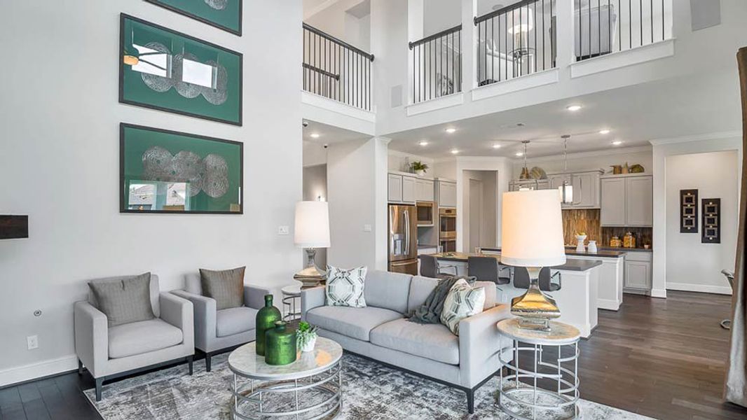 Representative furnished interior of a home built from the Calypso by Taylor Morrison in Avalon at Friendswood, Friendswood (Image 9).
