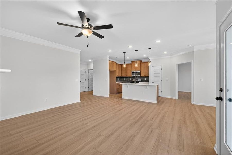 Spacious, unfurnished interior of a new home in Capstone Estates, Apison (Image 41). Spacious, unfurnished interior of a new home in Capstone Estates, Apison (Image 41).
