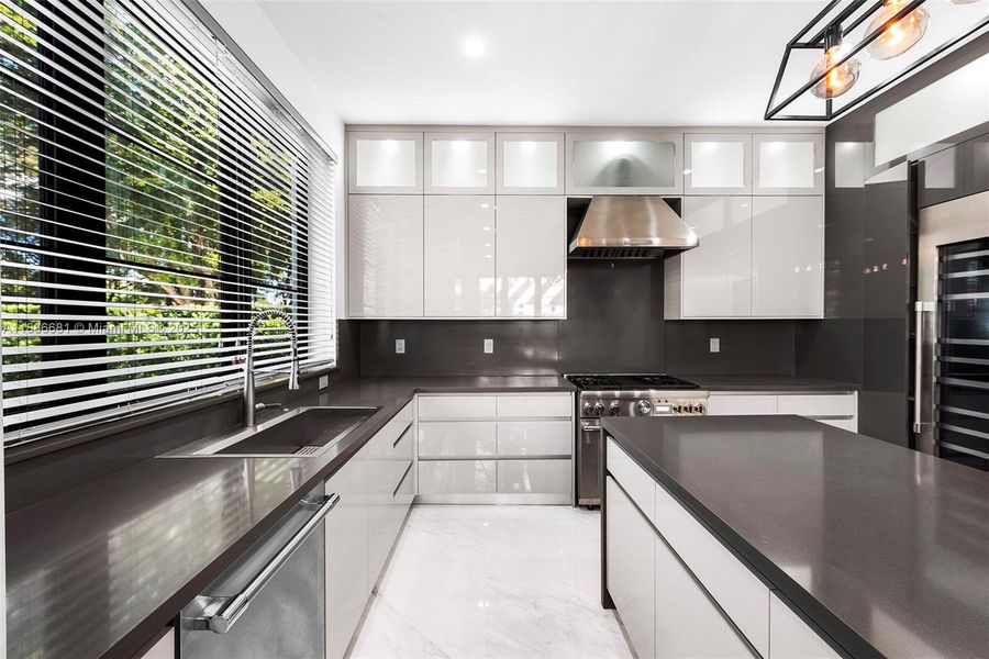 Furnished interior view inside a new home in , Coral Gables (Image 26). Furnished interior view inside a new home in , Coral Gables (Image 26).