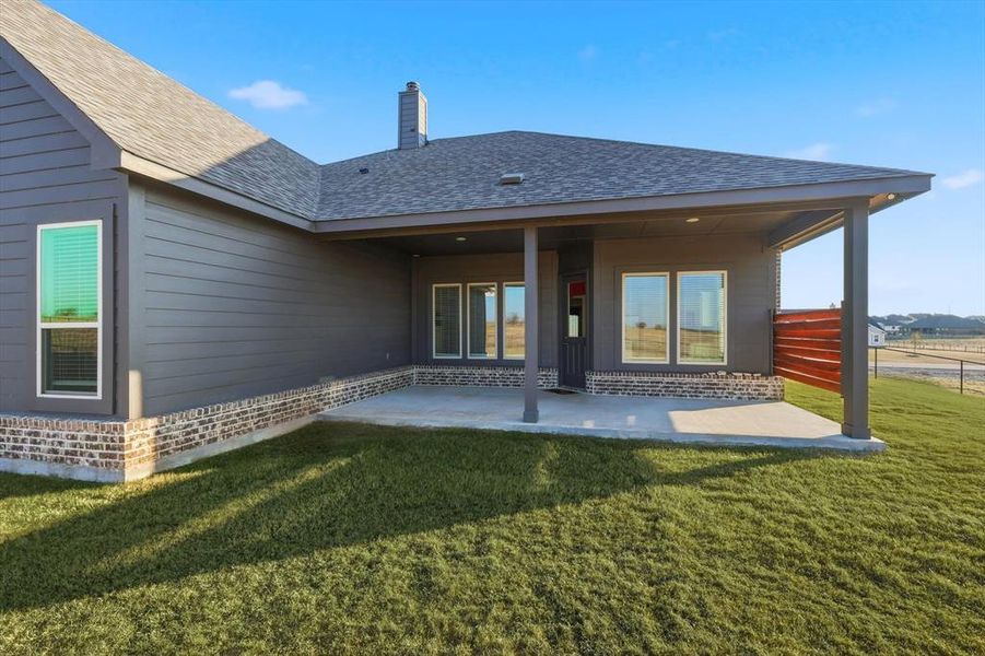 Exterior details and patio area of a home in , Decatur (Image 3). Exterior details and patio area of a home in , Decatur (Image 3).