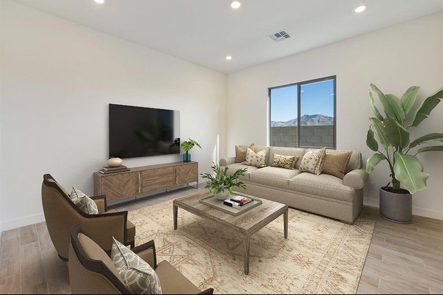 Furnished interior view inside a new home in Salero, Laveen (Image 10).