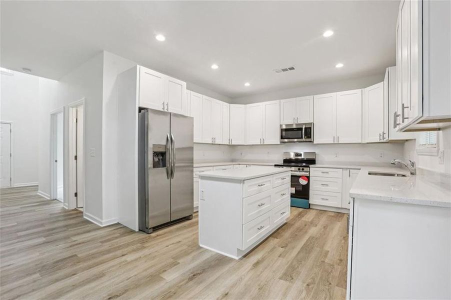 Furnished interior view inside a new home in , Fairburn (Image 19).