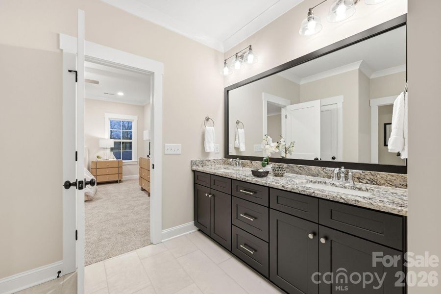 Furnished interior view inside a new home in , Lexington (Image 12).