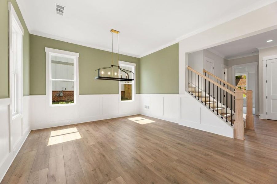 Spacious, unfurnished interior of a new home in Hillshire, Cumming (Image 16).