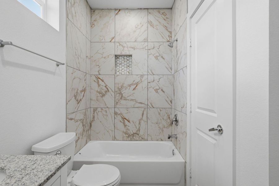 Furnished interior view inside a new home in , Conroe (Image 14).