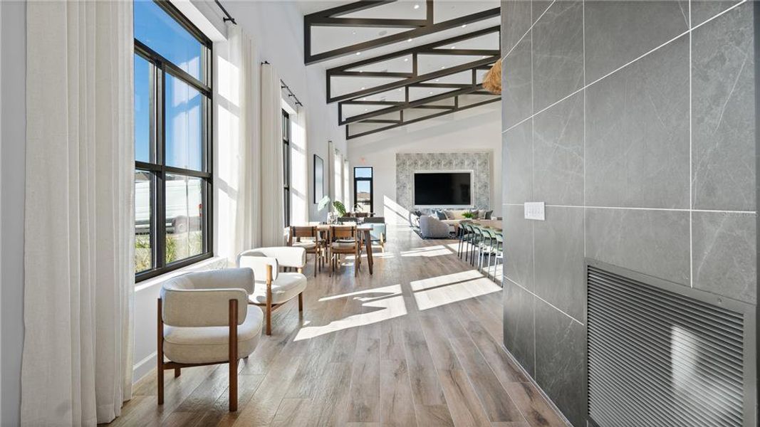 Furnished interior view inside a new home in , Clermont (Image 7). Furnished interior view inside a new home in , Clermont (Image 7).