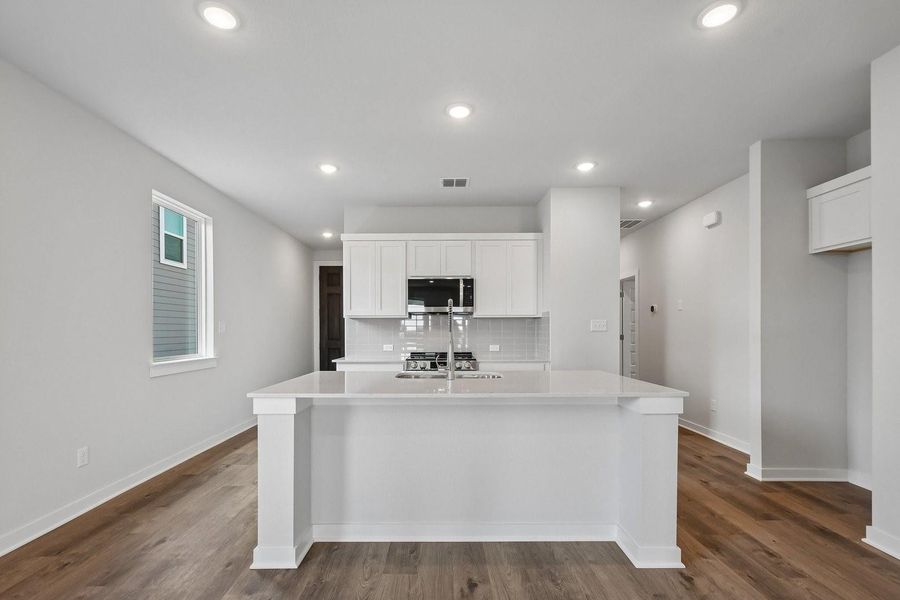 Furnished interior view inside a new home in Jennings Place, Georgetown (Image 8).