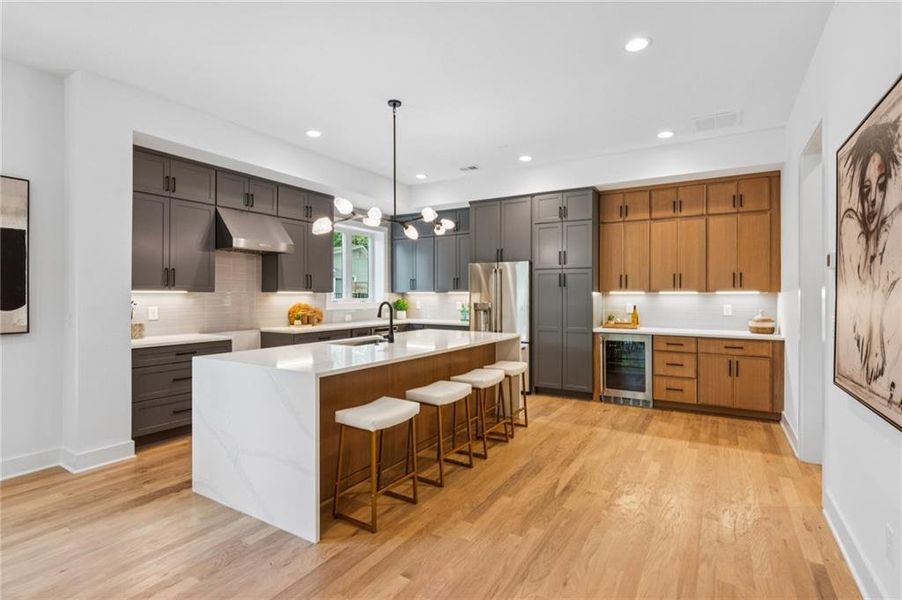 Furnished interior view inside a new home in , Atlanta (Image 15). Furnished interior view inside a new home in , Atlanta (Image 15).