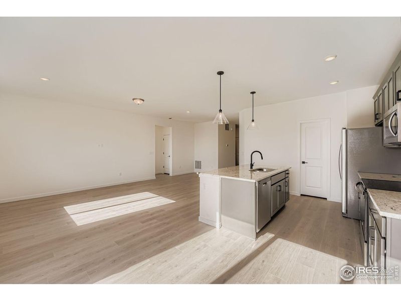 Furnished interior view inside a new home in Farmstead, Berthoud (Image 16).