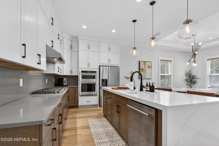 Furnished interior view inside a new home in , St. Johns (Image 39).