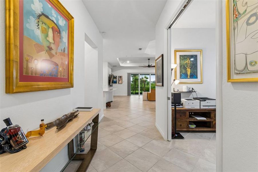 Furnished interior view inside a new home in , Venice (Image 17). Furnished interior view inside a new home in , Venice (Image 17).