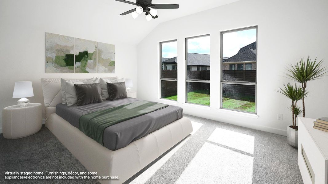 Furnished interior view inside a new home in Juniper Springs, Lockhart (Image 7).