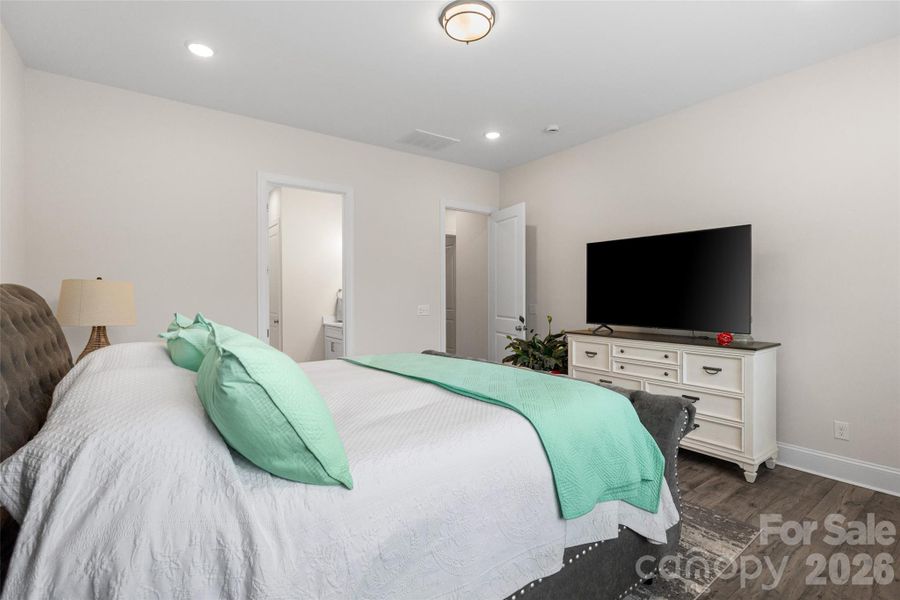 Furnished interior view inside a new home in , Clover (Image 39).