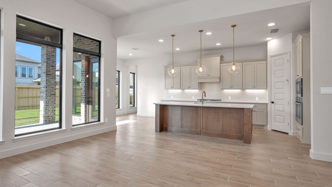 Furnished interior view inside a new home in Fulbrook On Fulshear Creek 60', Fulshear (Image 5).