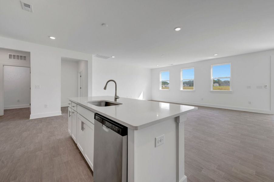Furnished interior view inside a new home in McAlister Creek, Clayton (Image 8).