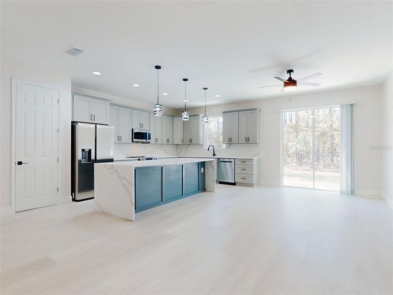 Furnished interior view inside a new home in , Ocala (Image 13).