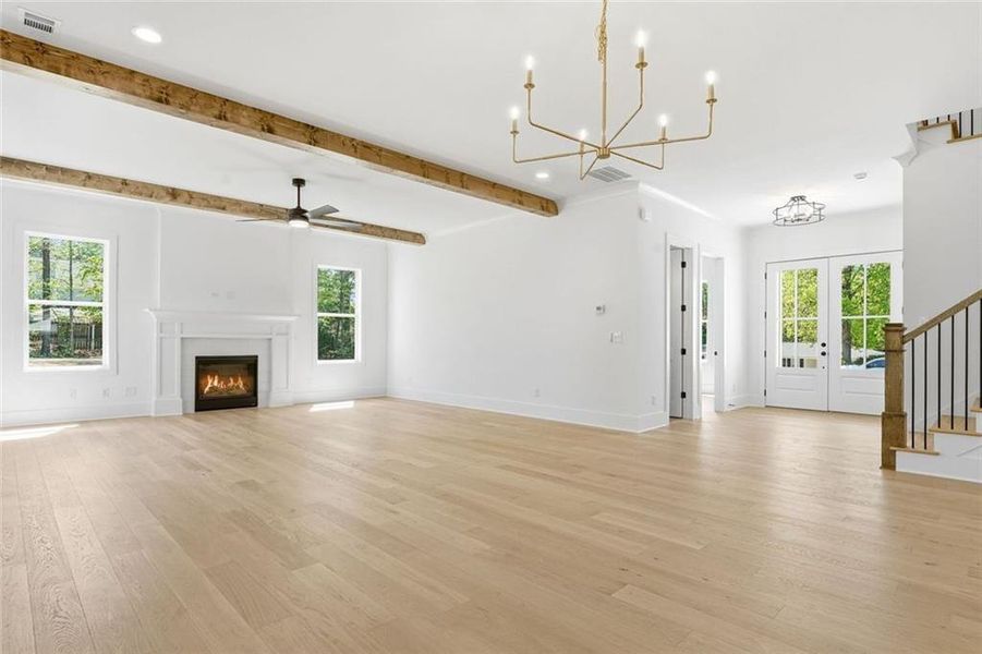 Spacious, unfurnished interior of a new home in , Marietta (Image 41). Spacious, unfurnished interior of a new home in , Marietta (Image 41).