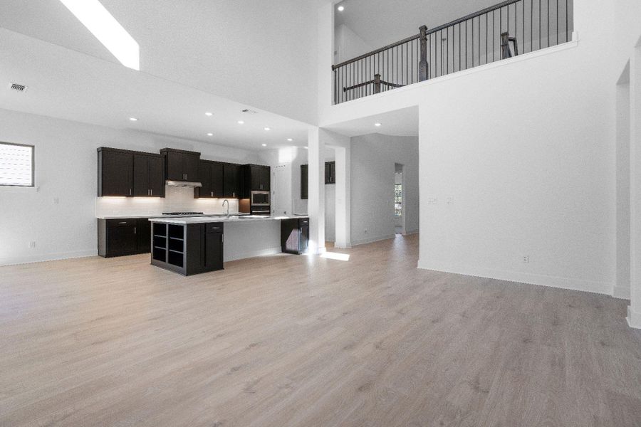 From Family Room to Open Concept Kitchen