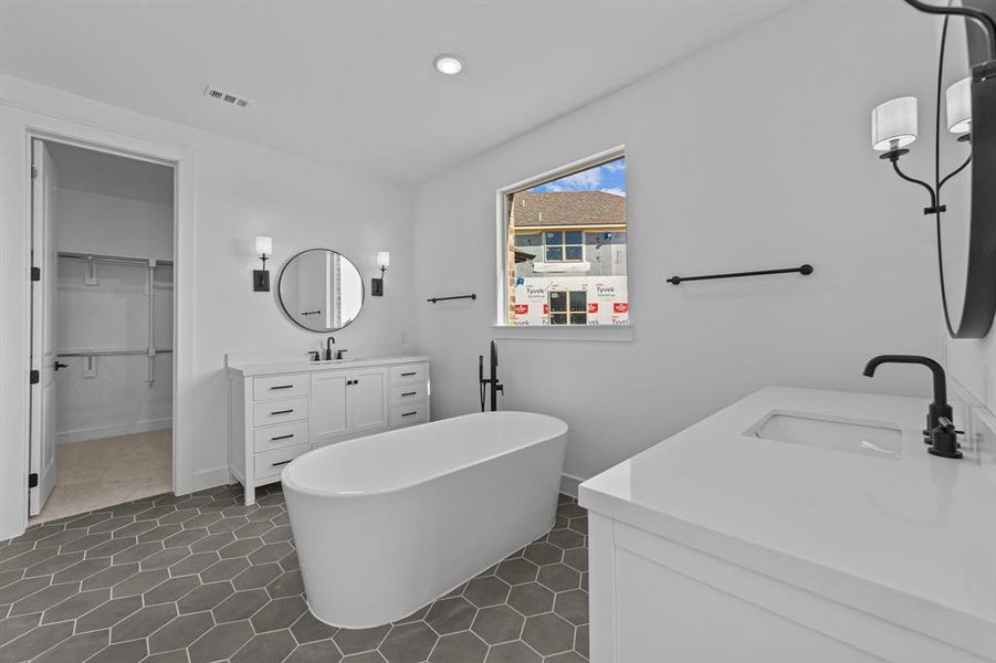 Furnished interior view inside a new home in Heath Golf & Yacht Estates, Heath (Image 17).