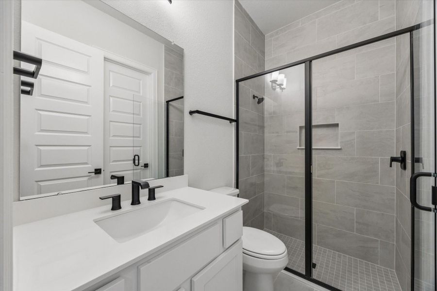 Furnished interior view inside a new home in , Fulshear (Image 15).