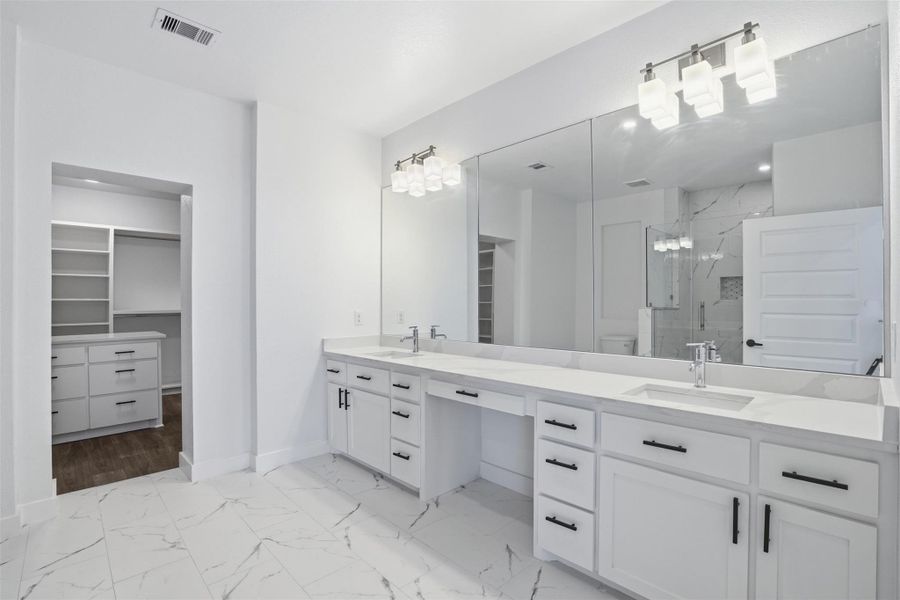 Furnished interior view inside a new home in , Houston (Image 6).