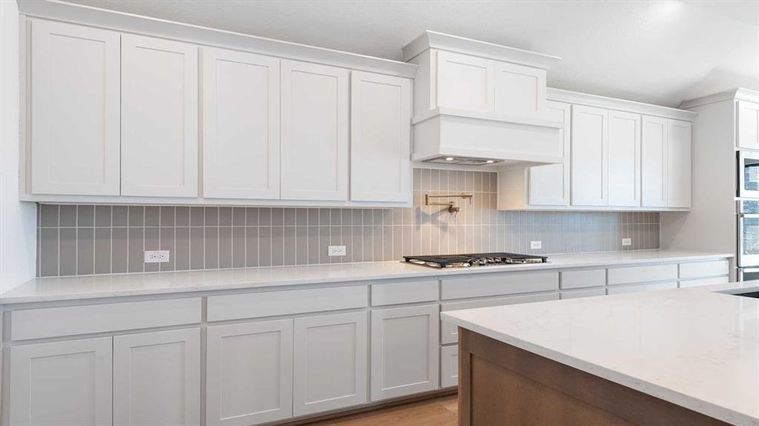 Furnished interior view inside a new home in Talon Hills 60'/70', Fort Worth (Image 7).