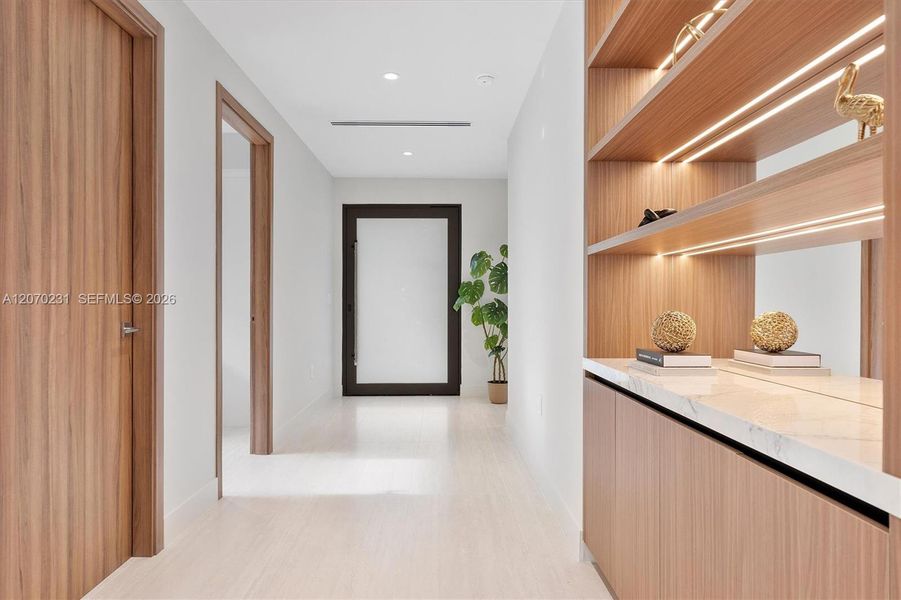 Furnished interior view inside a new home in , Miami (Image 7).